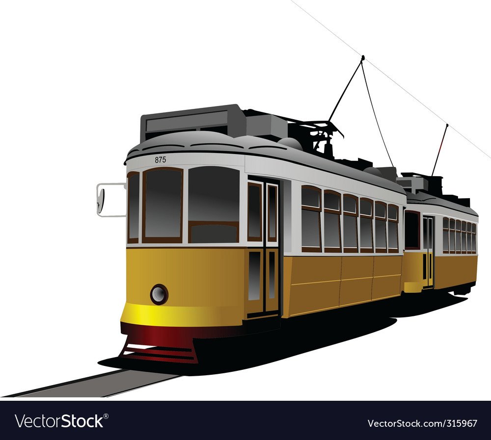 Трамвай зарисовка