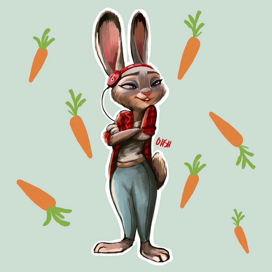 Зайка из зверополиса картинки