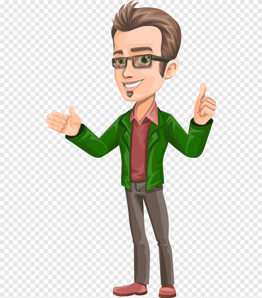 Мультяшный мужчина