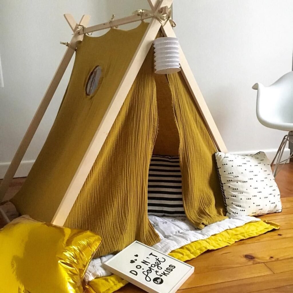 Шалаш для 3 детей