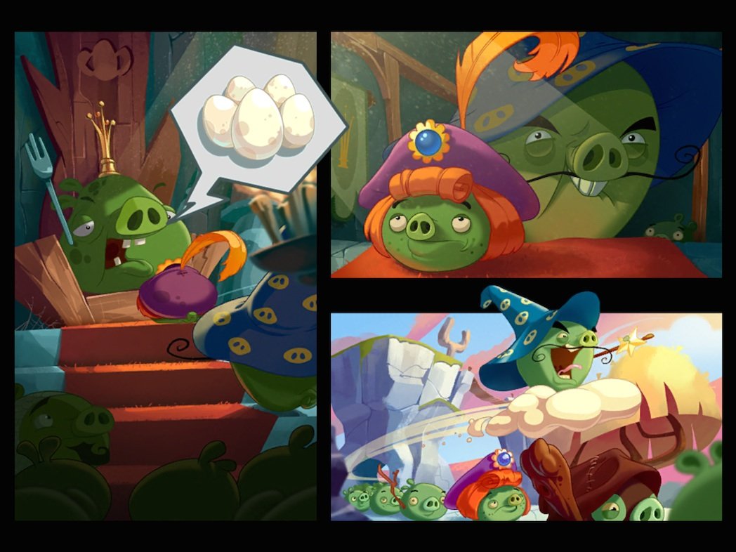 Angry Birds Epic наковальня