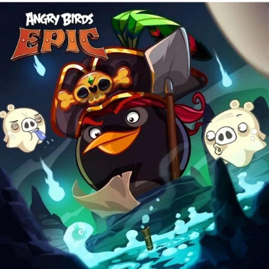 Раскраски птички Энгри бердз ЭПИК