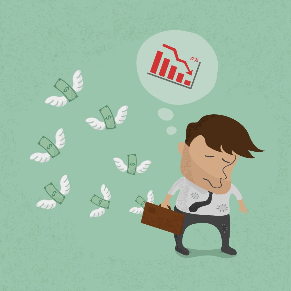 Векторные иллюстрации неудача