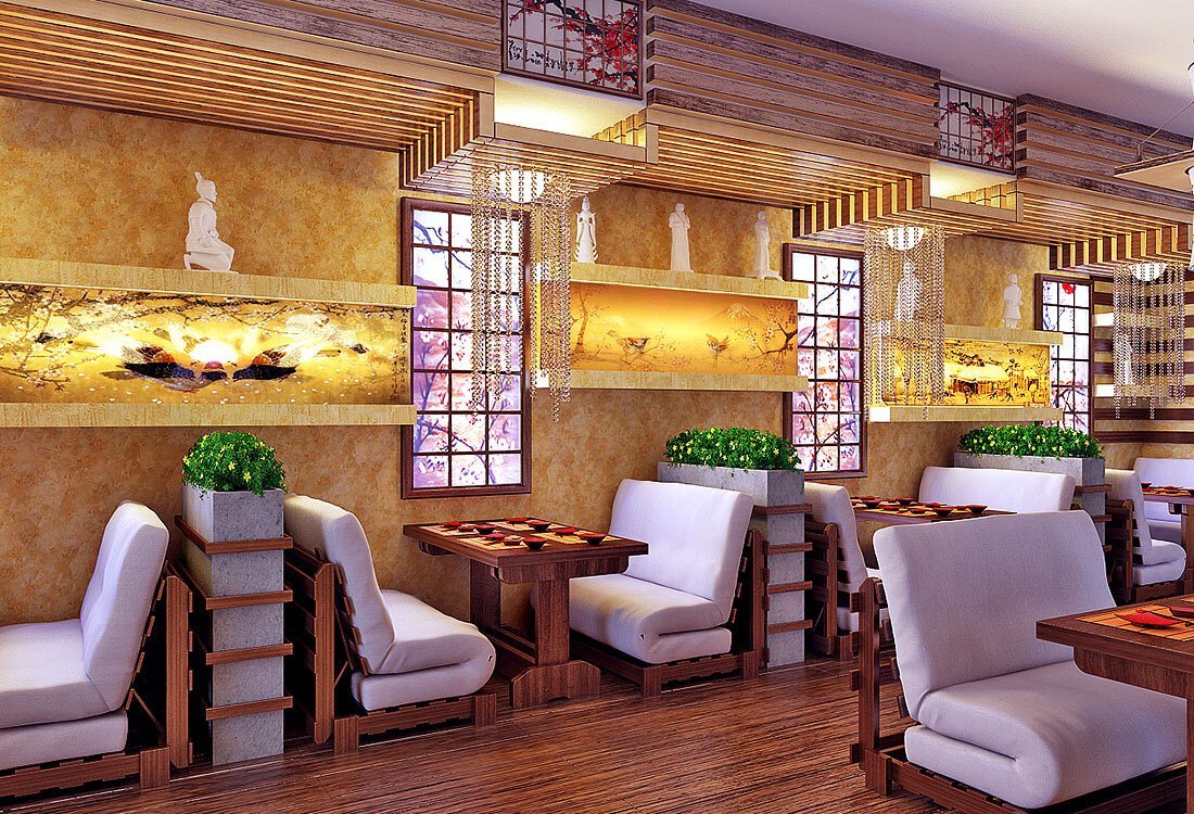 Интерьер кафе