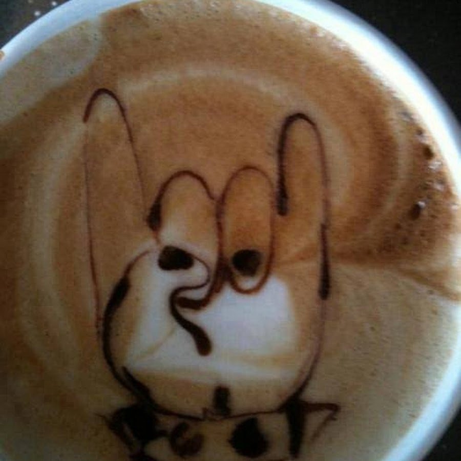 Прикольный кофе