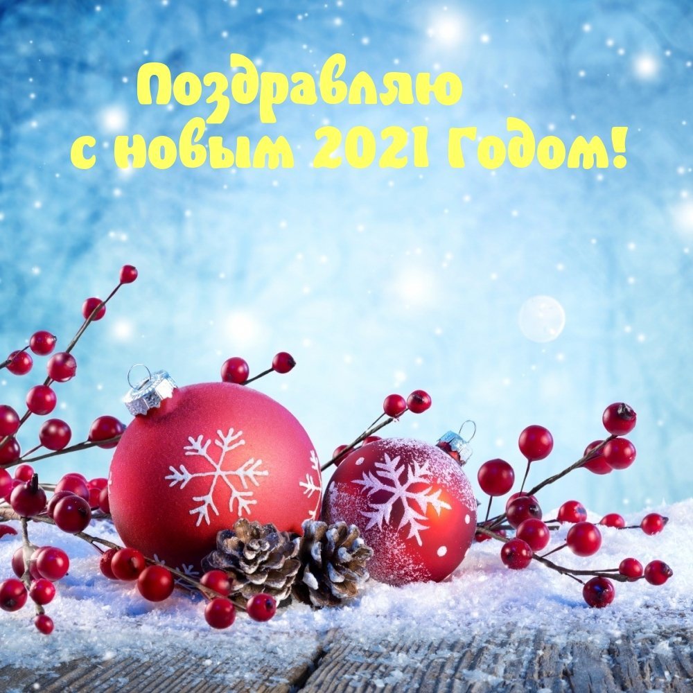 Поздравление с новым го