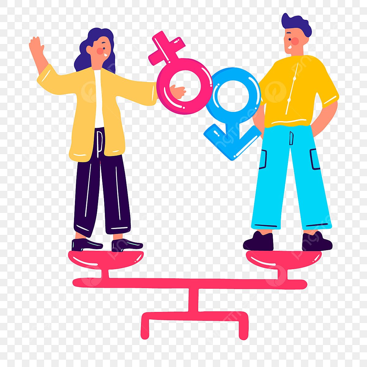 Гендерное равенство вектор