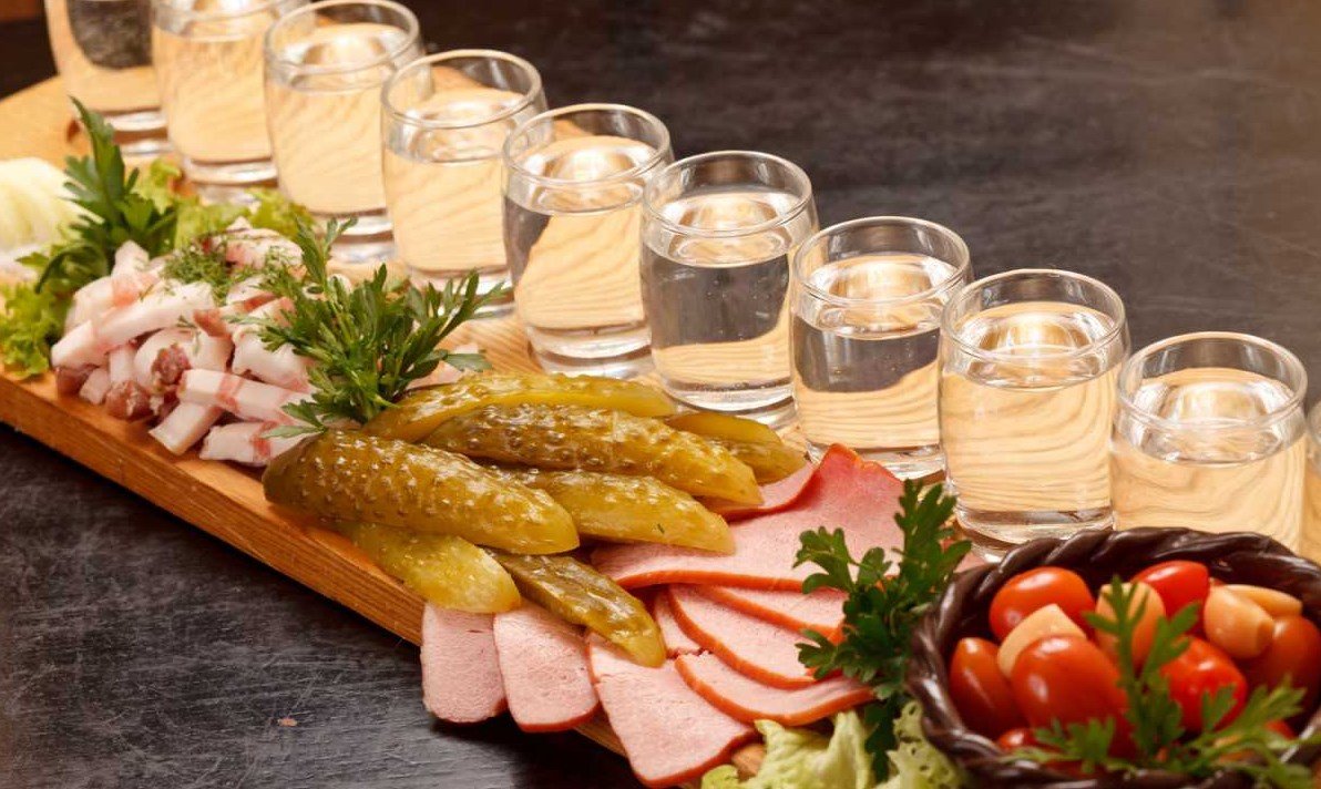 Приколы про закуску и выпивку