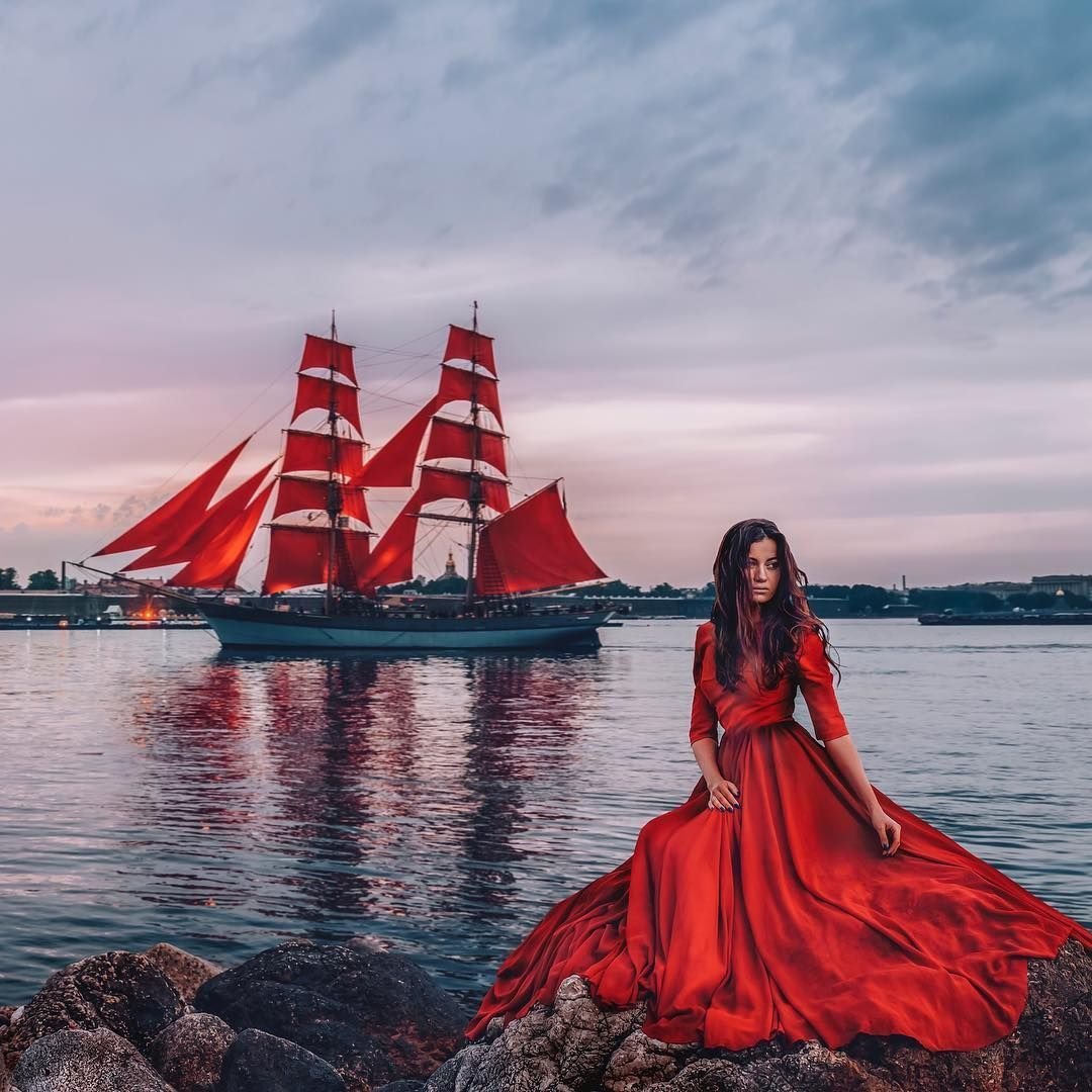 Корабль с алыми парусами и Ассоль