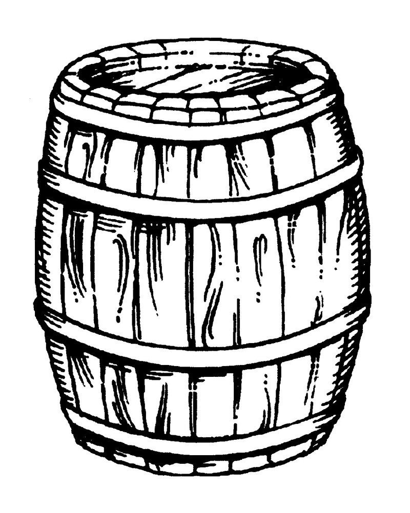 Лоханка деревянная