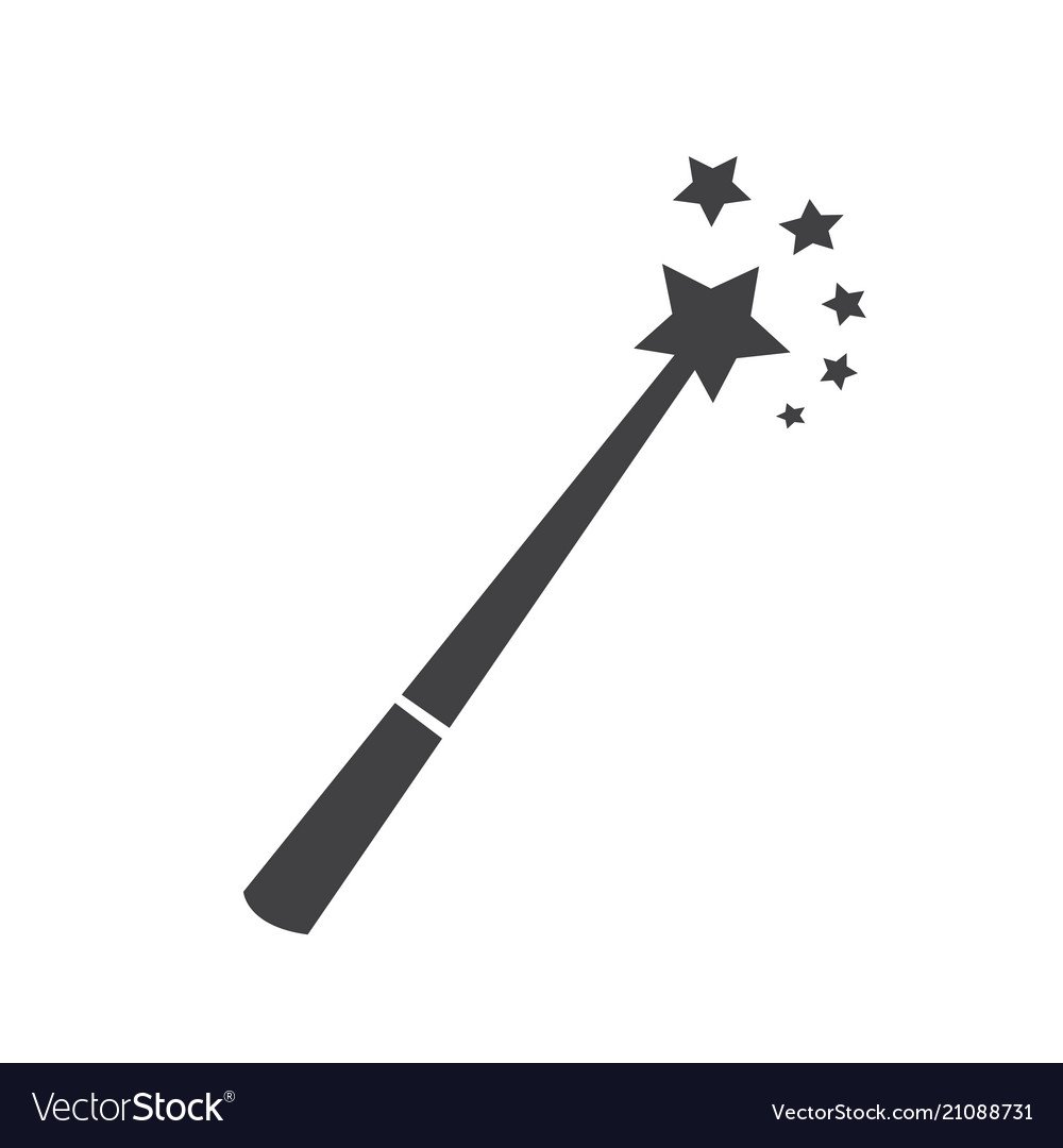 Волшебная палочка стикер