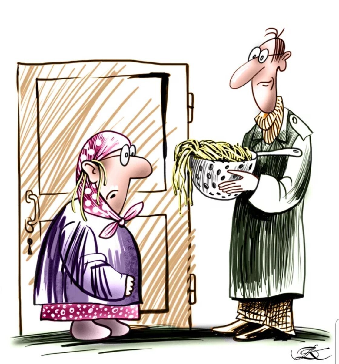 Карикатуры про мошенников