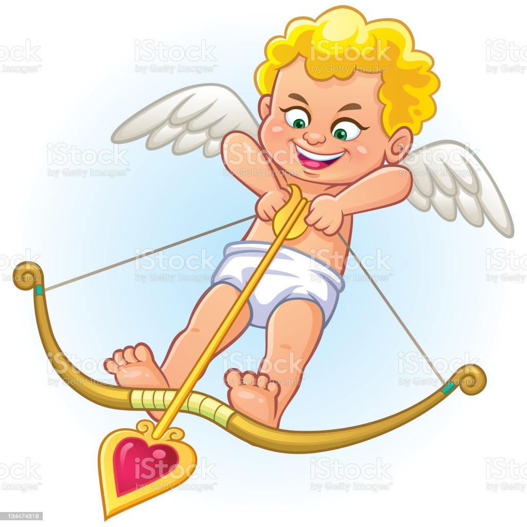 Амур с луком и стрелами