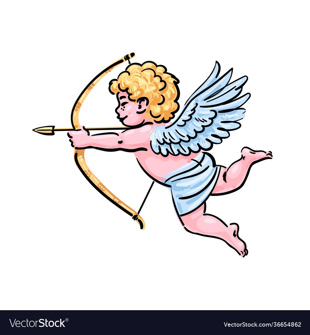 Купидон эскиз