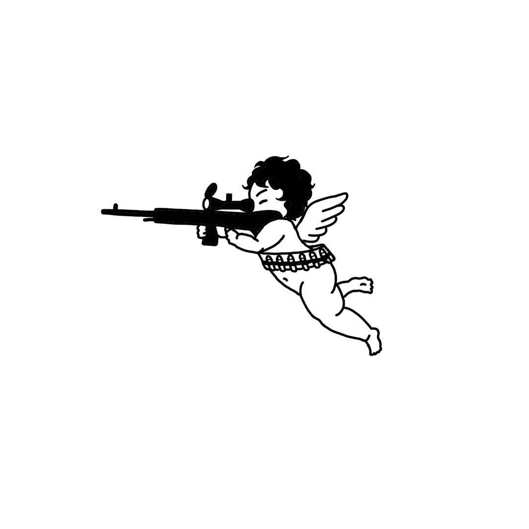 Купидон малыш с луком