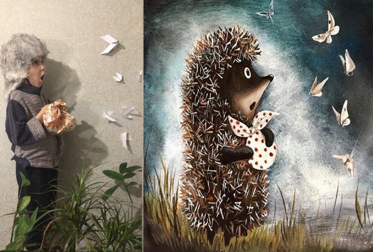 Открытки с ежиками с днем рождения