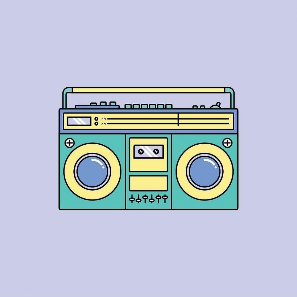 Человек с радиоприемником