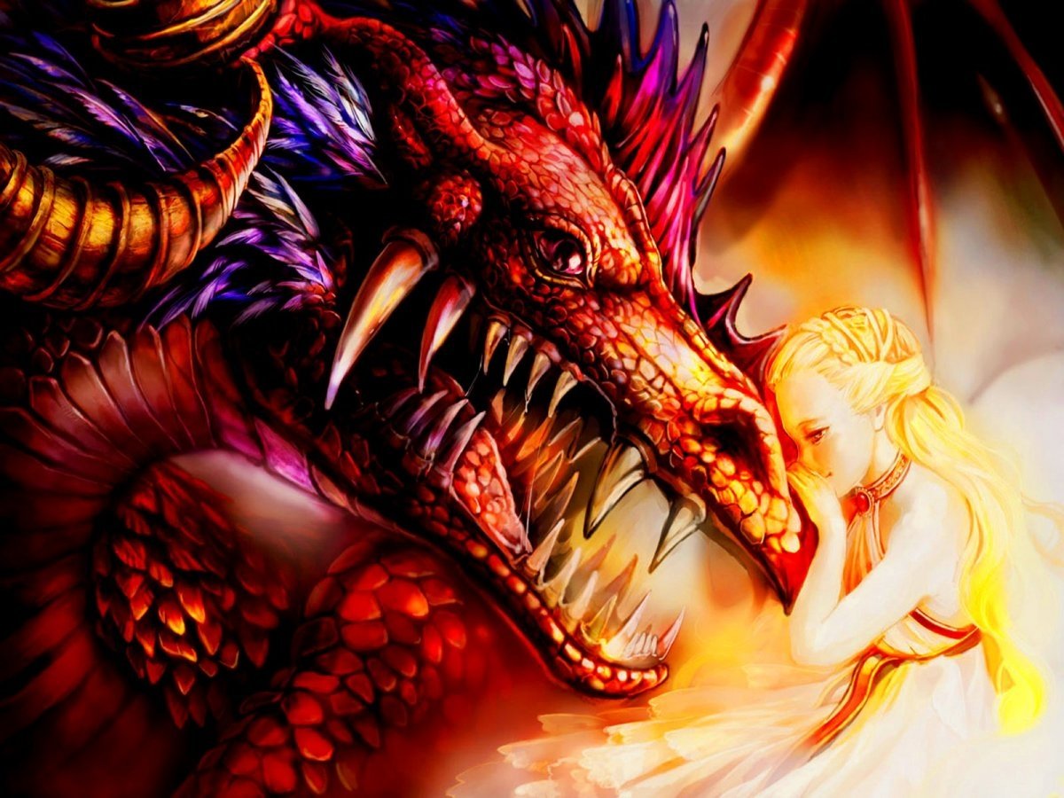 Девочка и дракон