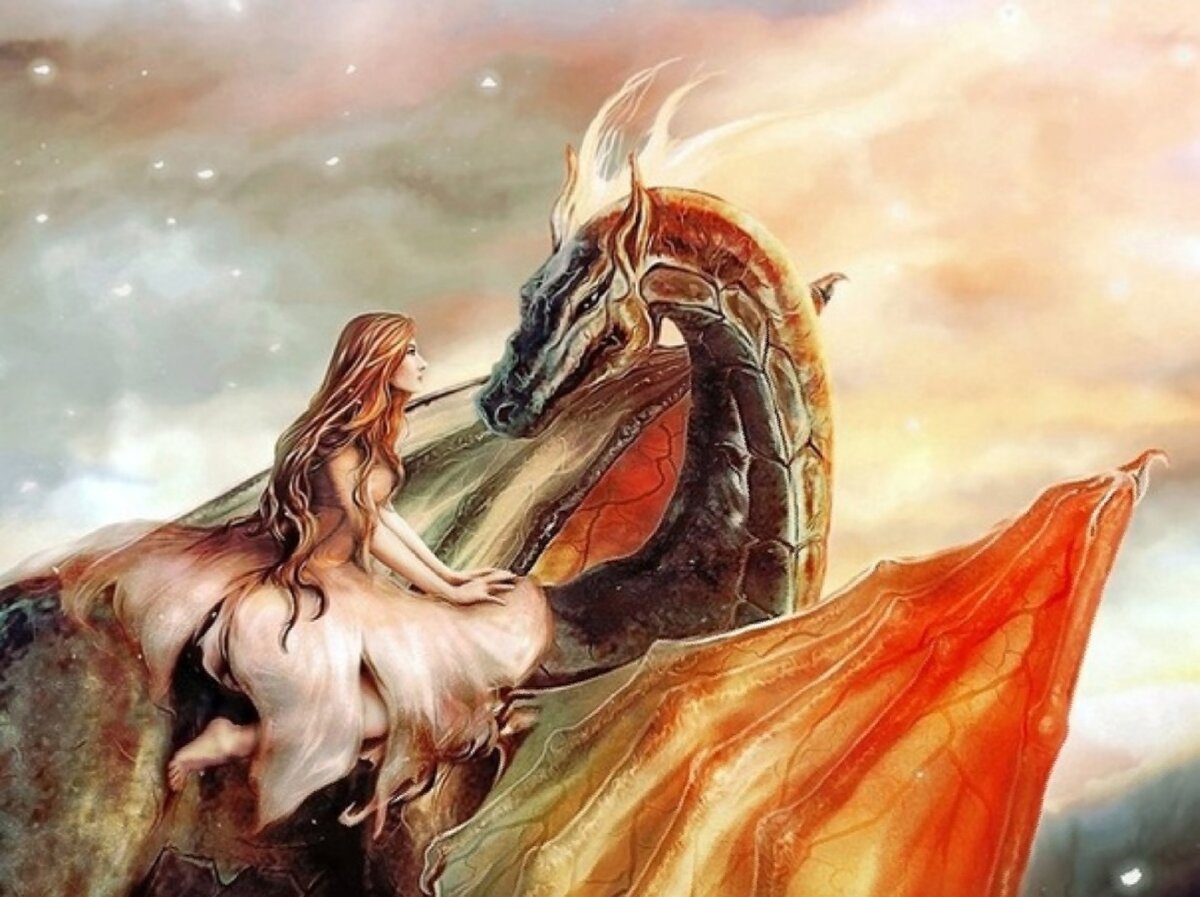 Дракон сказочный смешной