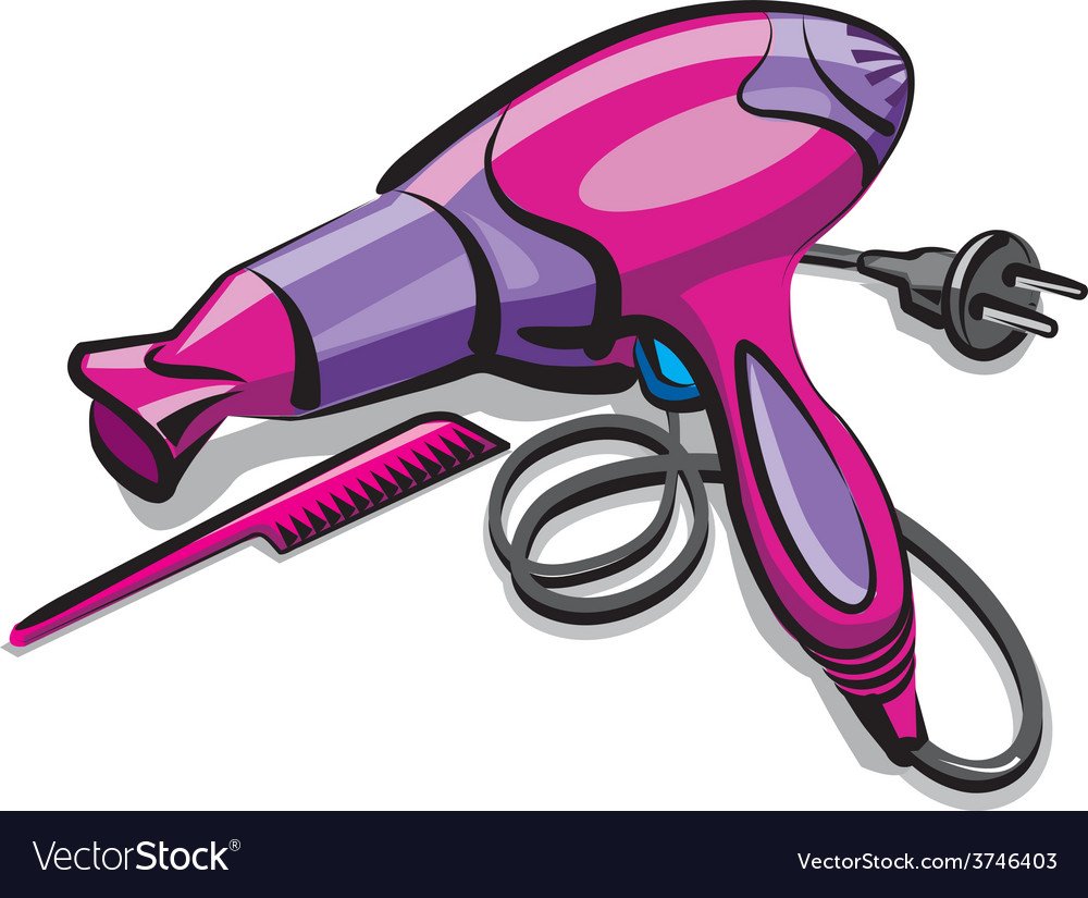 Мультяшный фен для волос