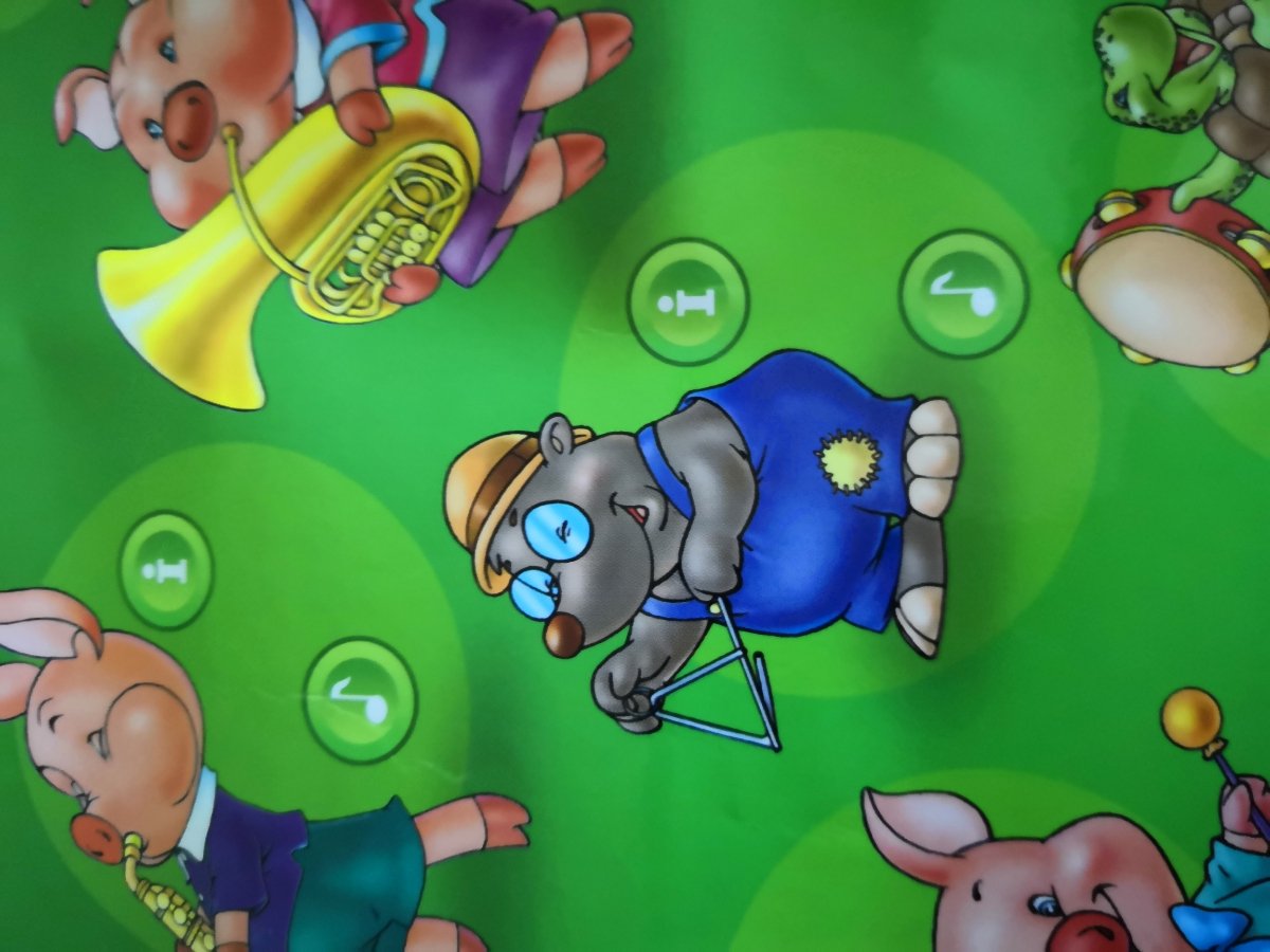 Плакат веселый оркестр