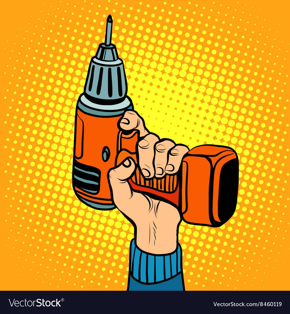 Шуруповерт мультяшный