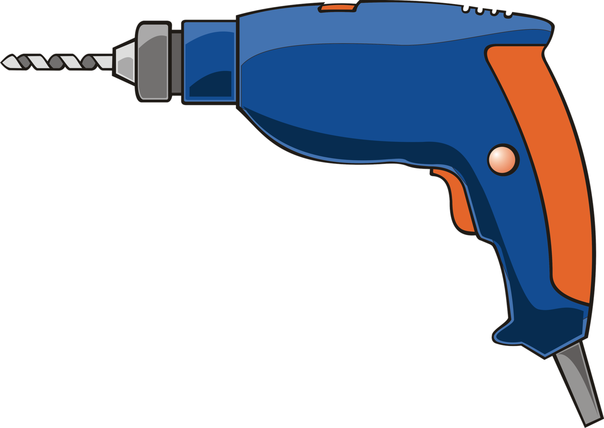 Дрель мультяшная