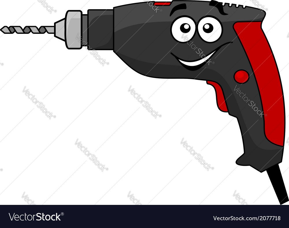 Мультяшка с дрелью