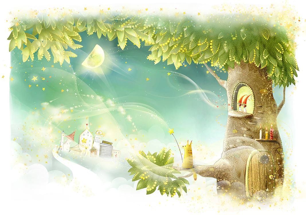 Сказочный фон для презентации