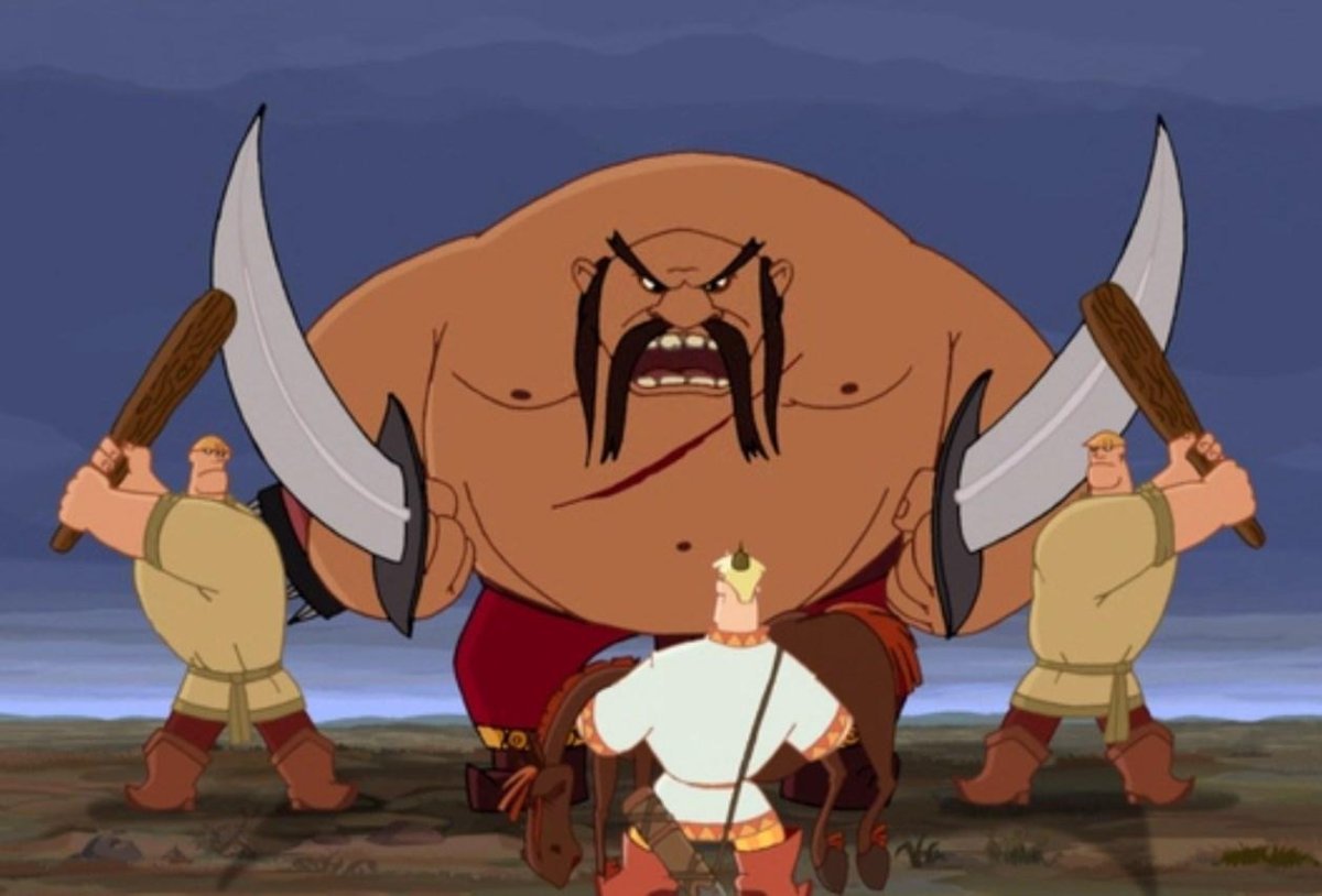 Три богатыря алёша Попович