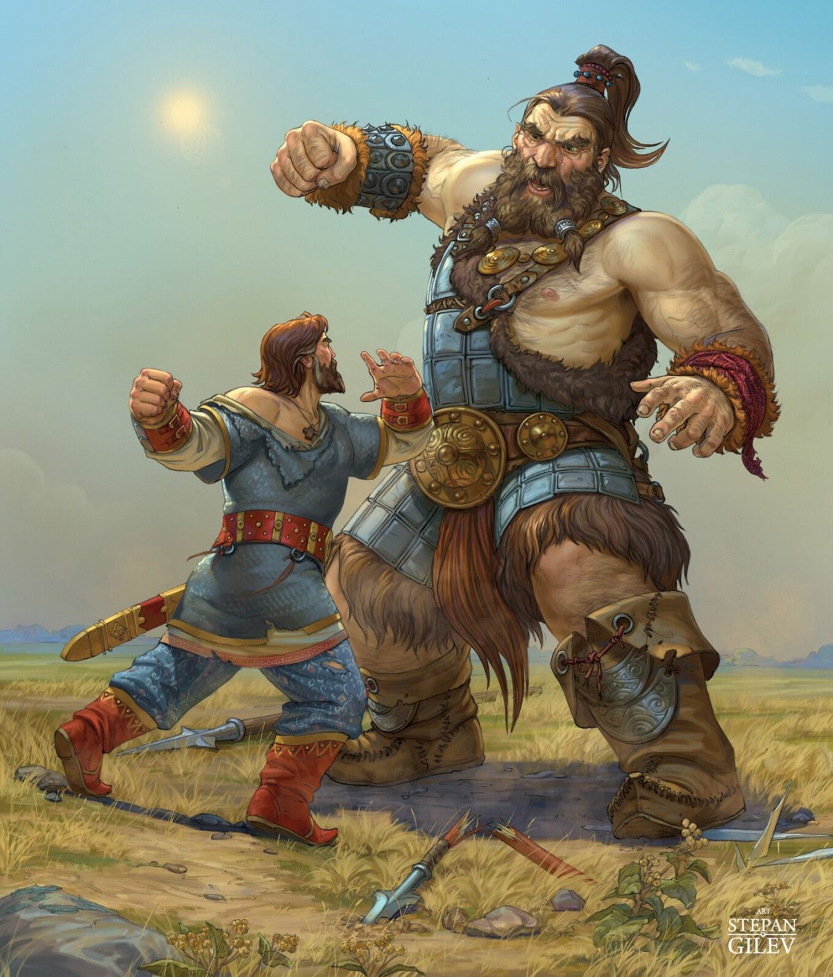 Алёша Попович и Тугарин змей князь