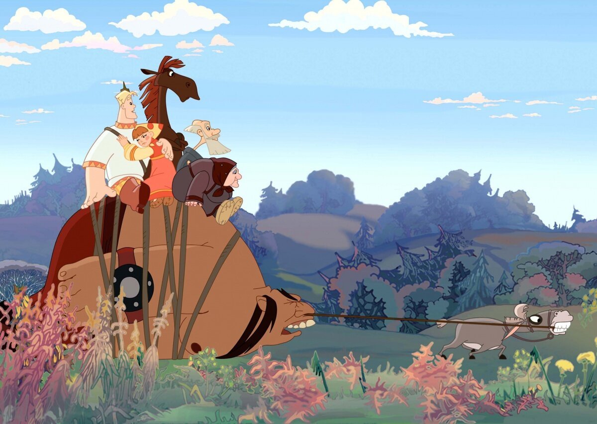 Мультфильм Добрыня Никитич и змей