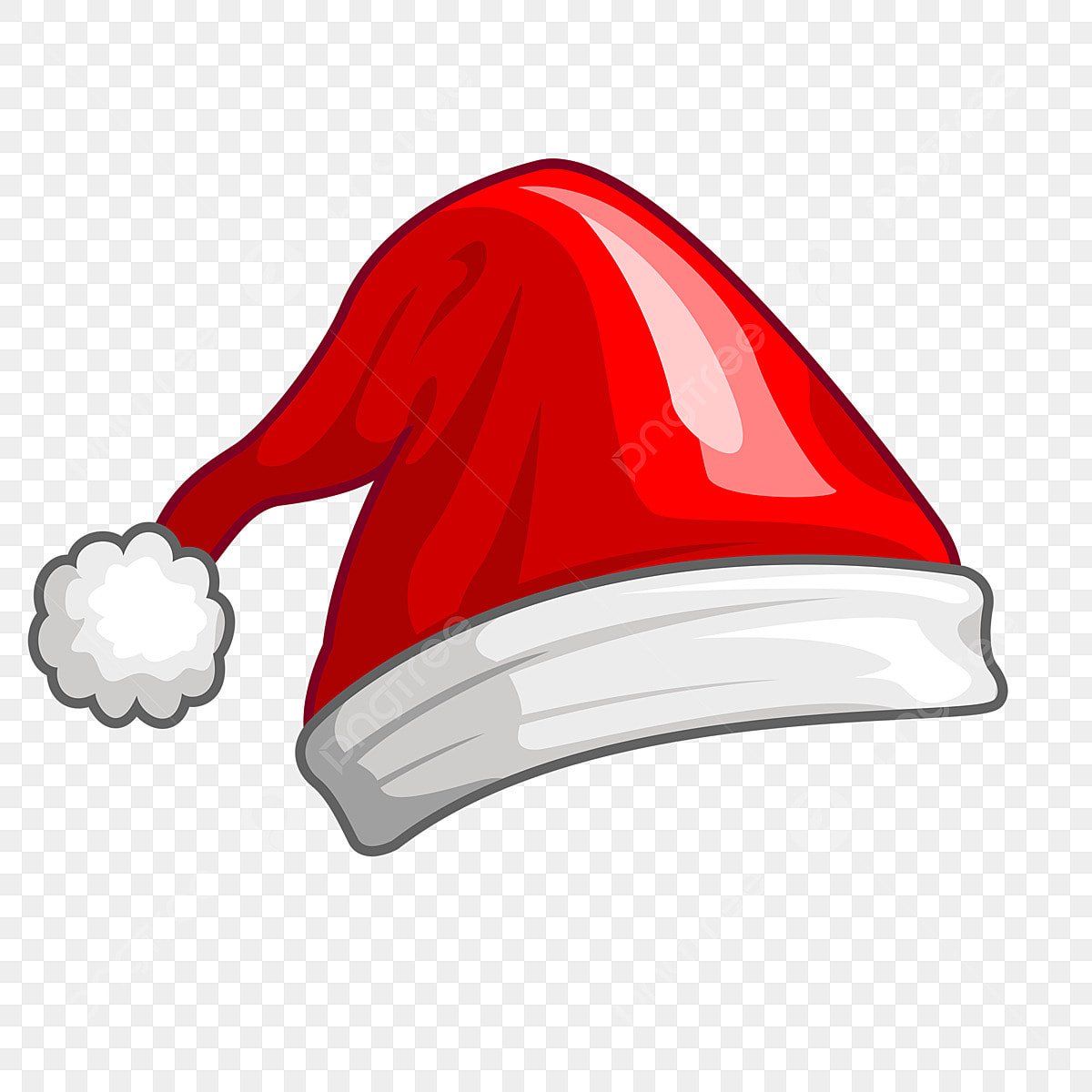 Праздничный колпак на прозрачном фоне