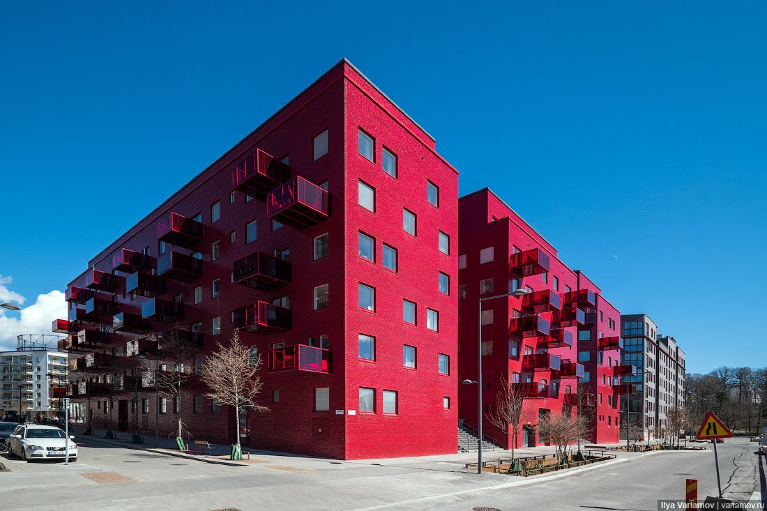 Стокгольм жилые кварталы