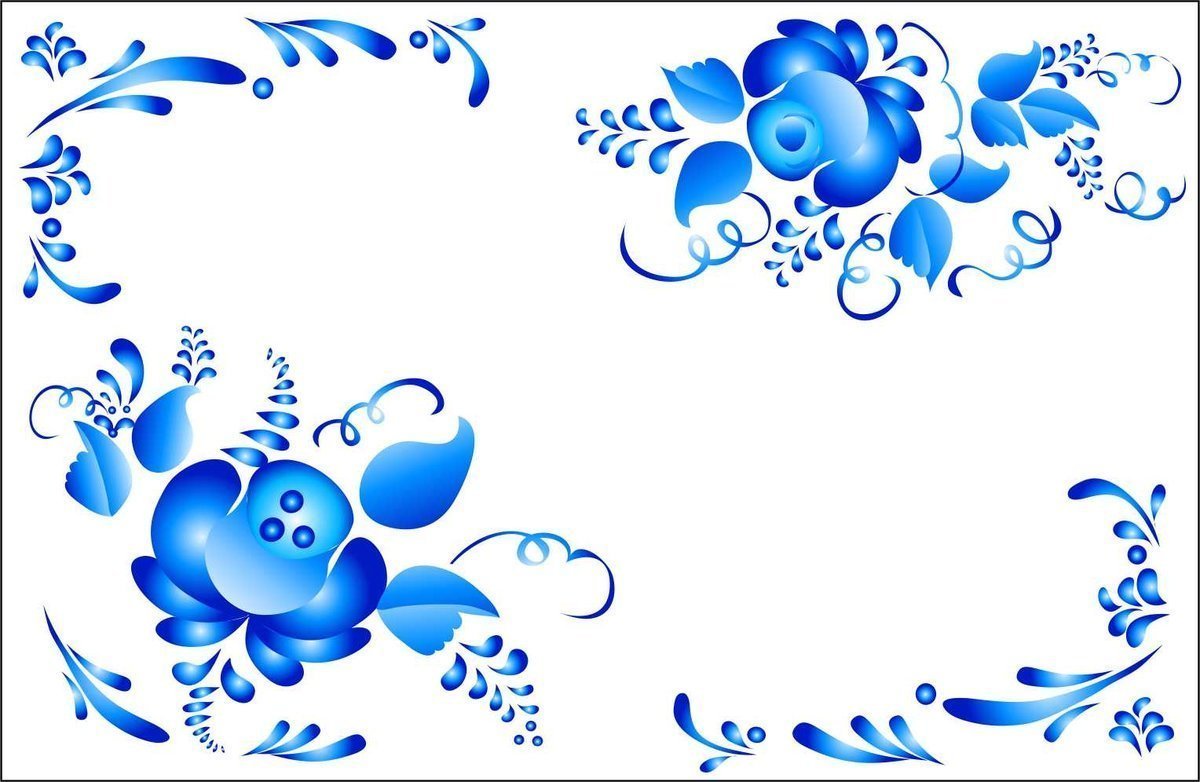 Приглашение Гжель