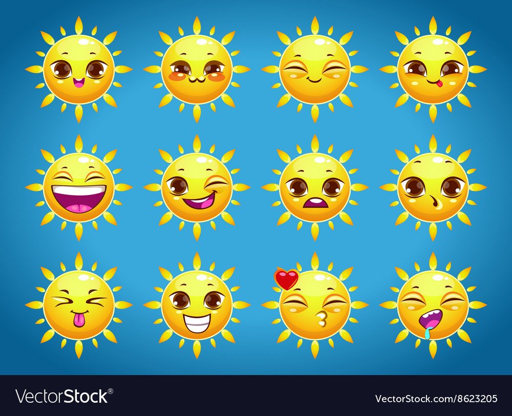 Солнышко улыбается