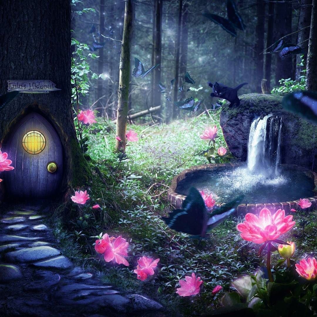 Красивые волшебные места