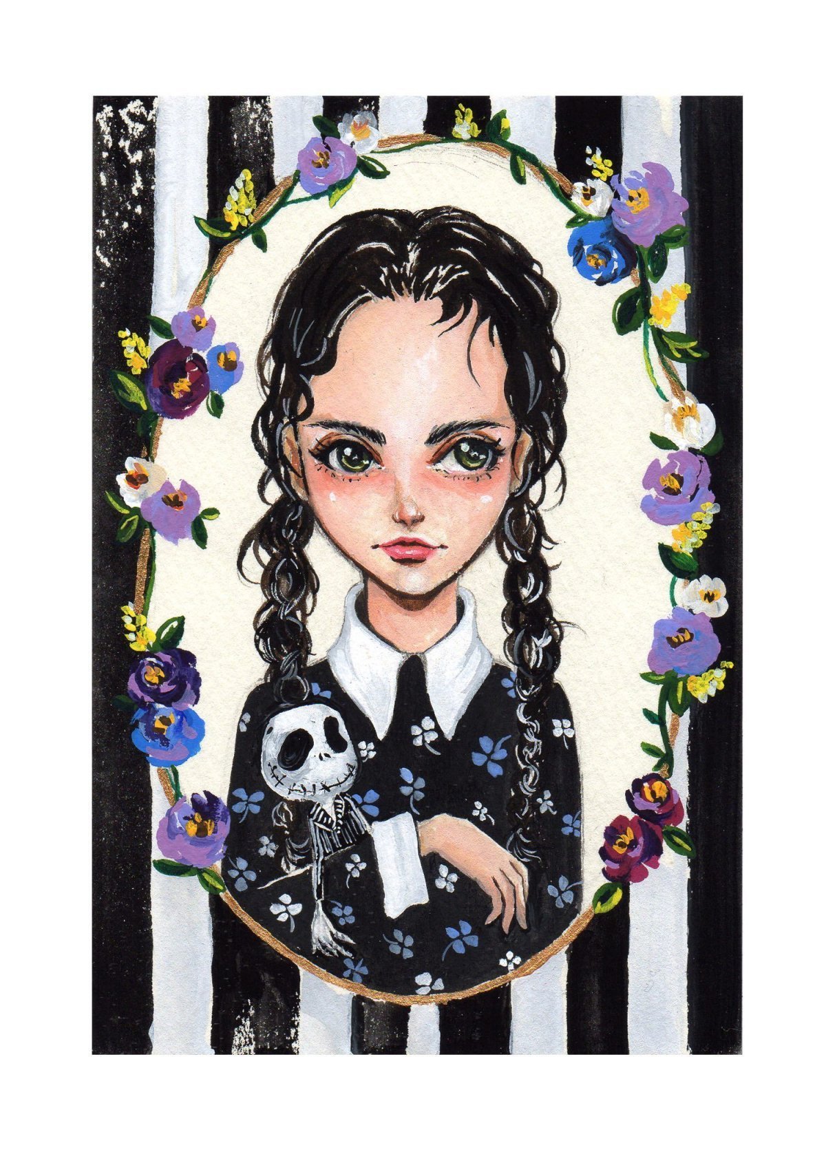 Кристина Риччи в сериале Уэнсдей