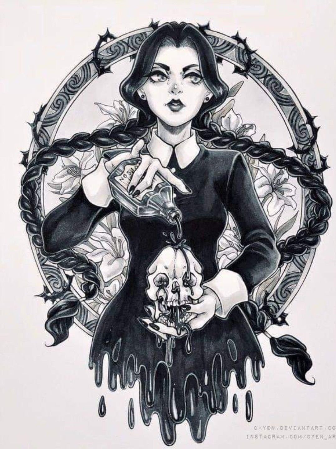 Уэнсдей Аддамс мультик