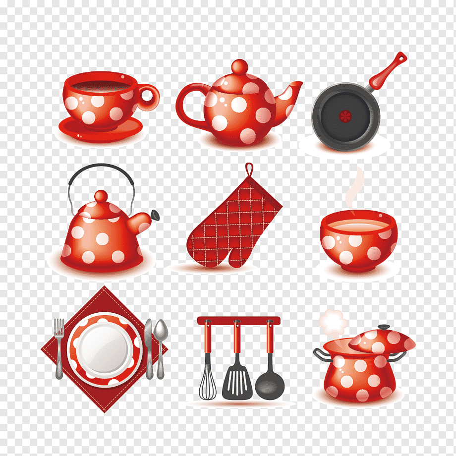 Посуда для кухни мультяшная