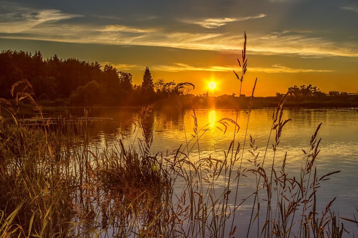 Тишина и покой природа