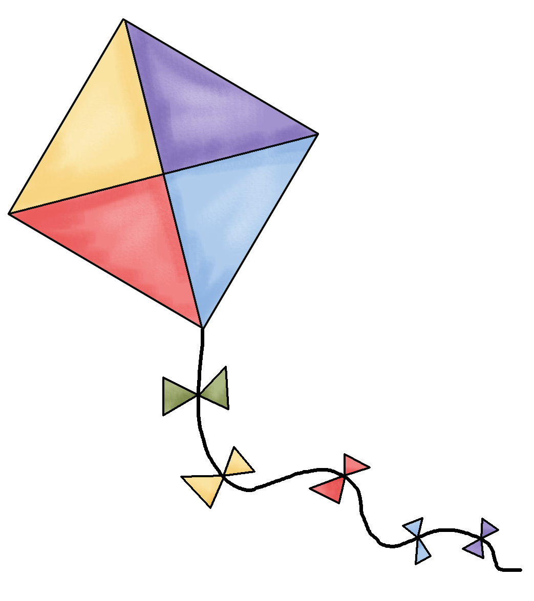 Рисунок воздушного змея