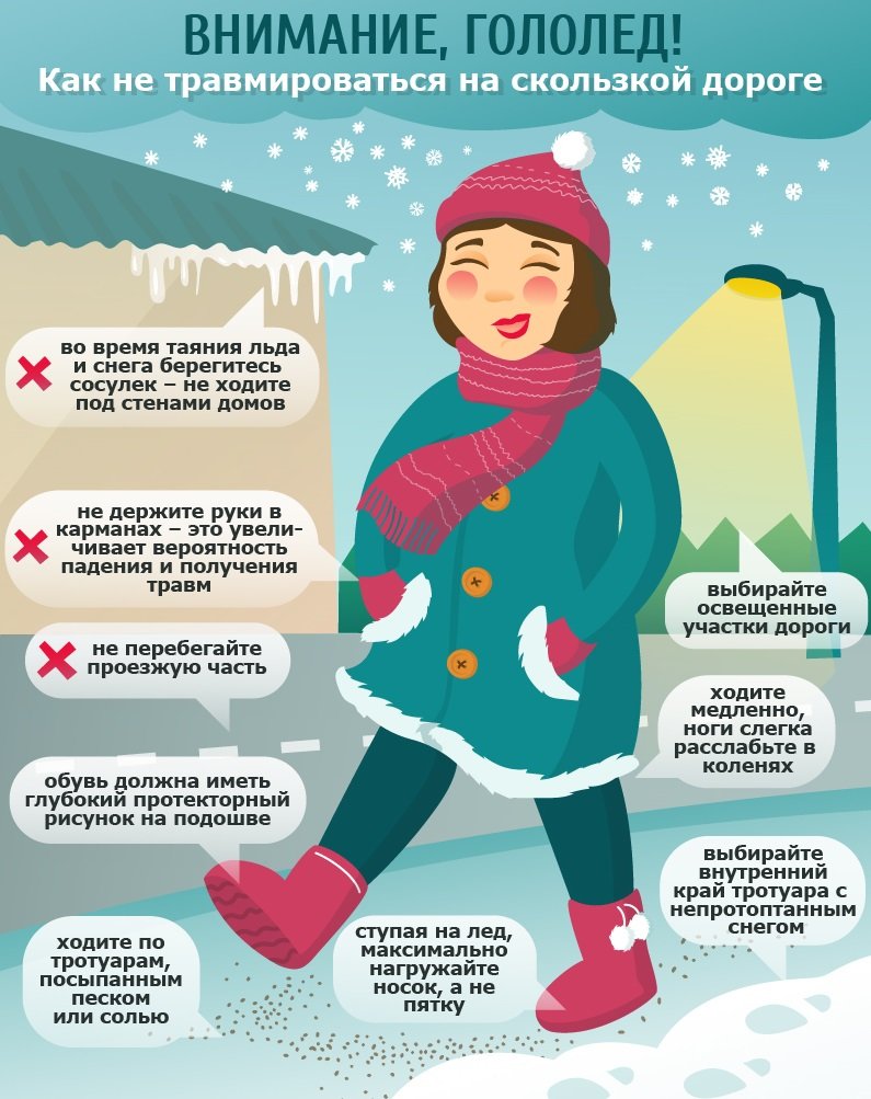 Безопасность на дороге зимой для детей