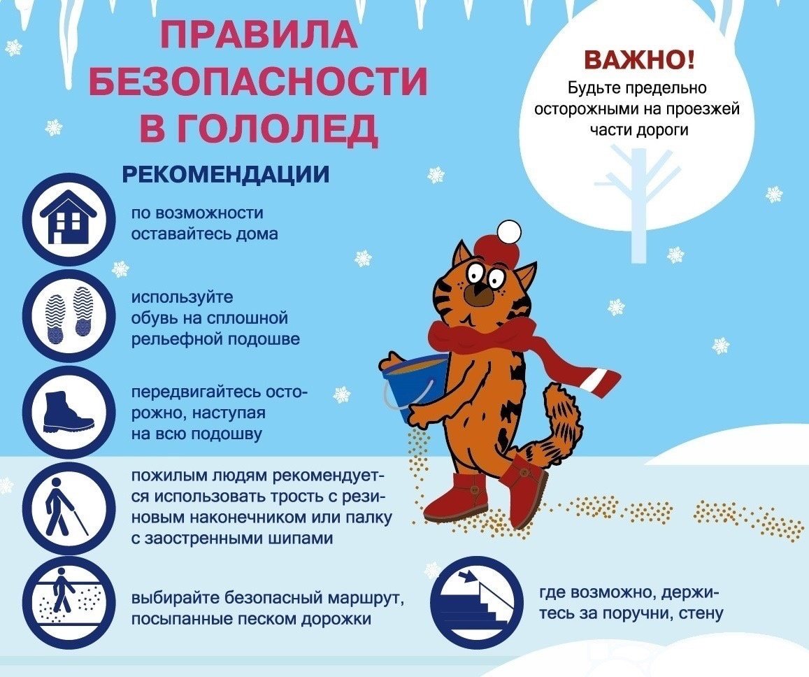 Зимние опасности для детей