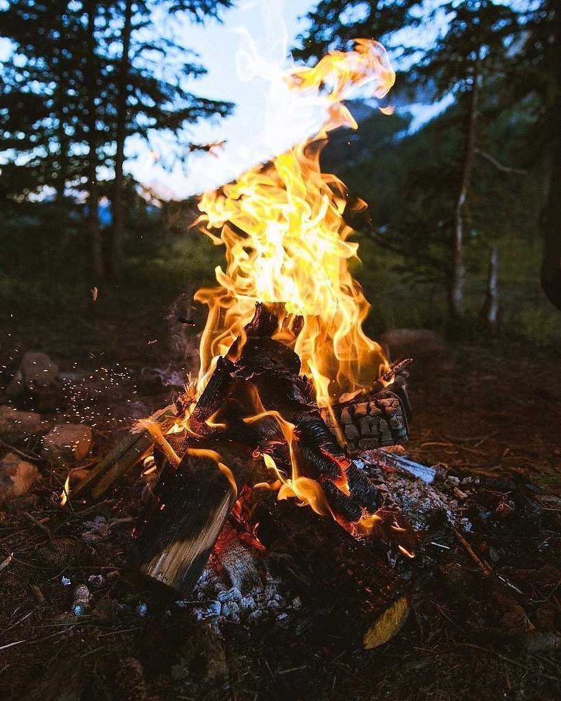 Около костра