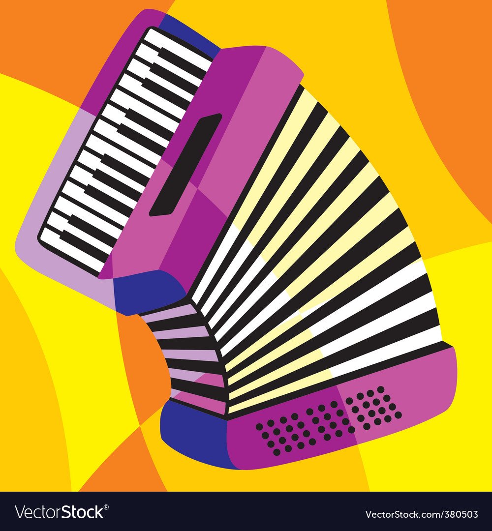 Смайлик с аккордеоном