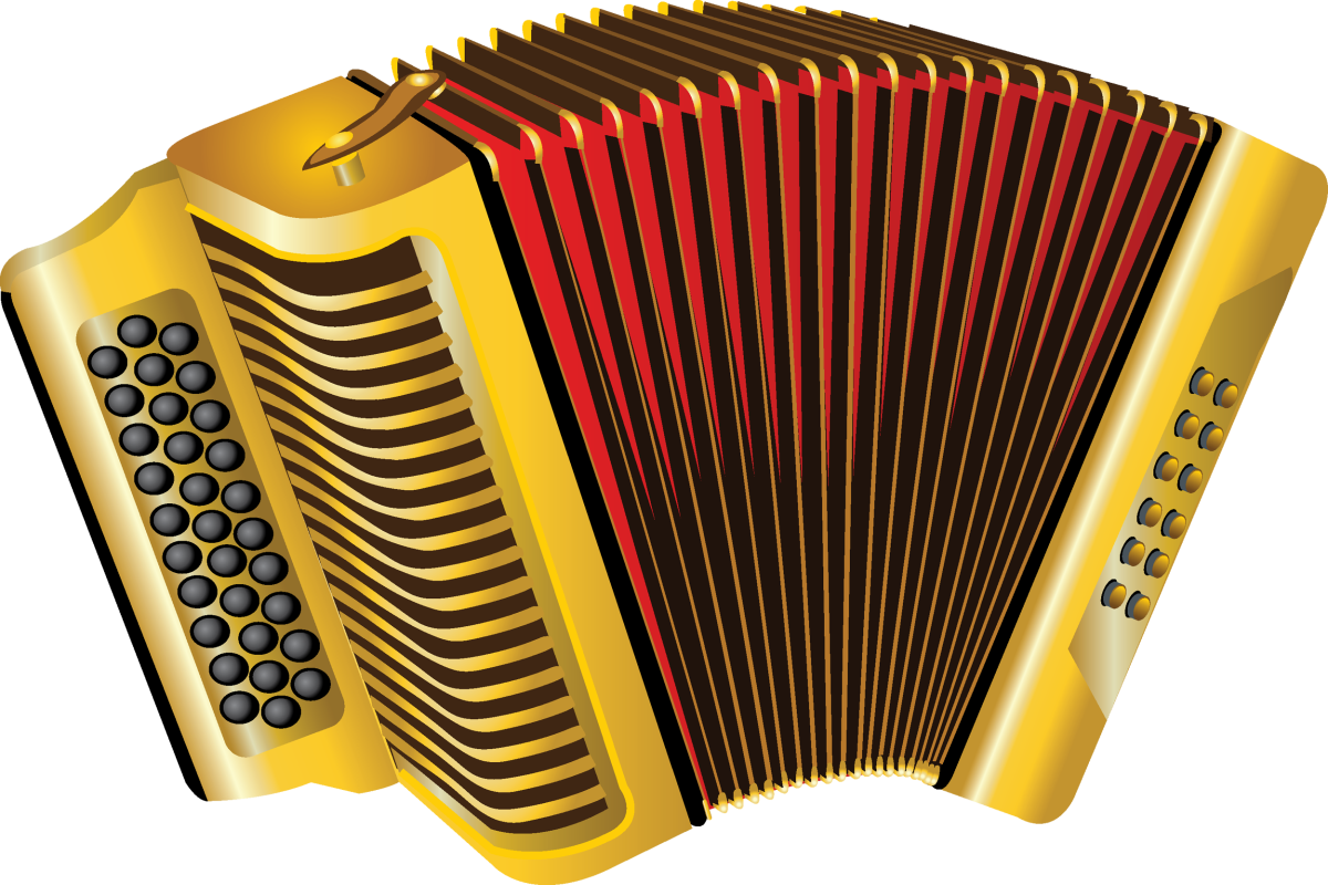 Значок гармонь