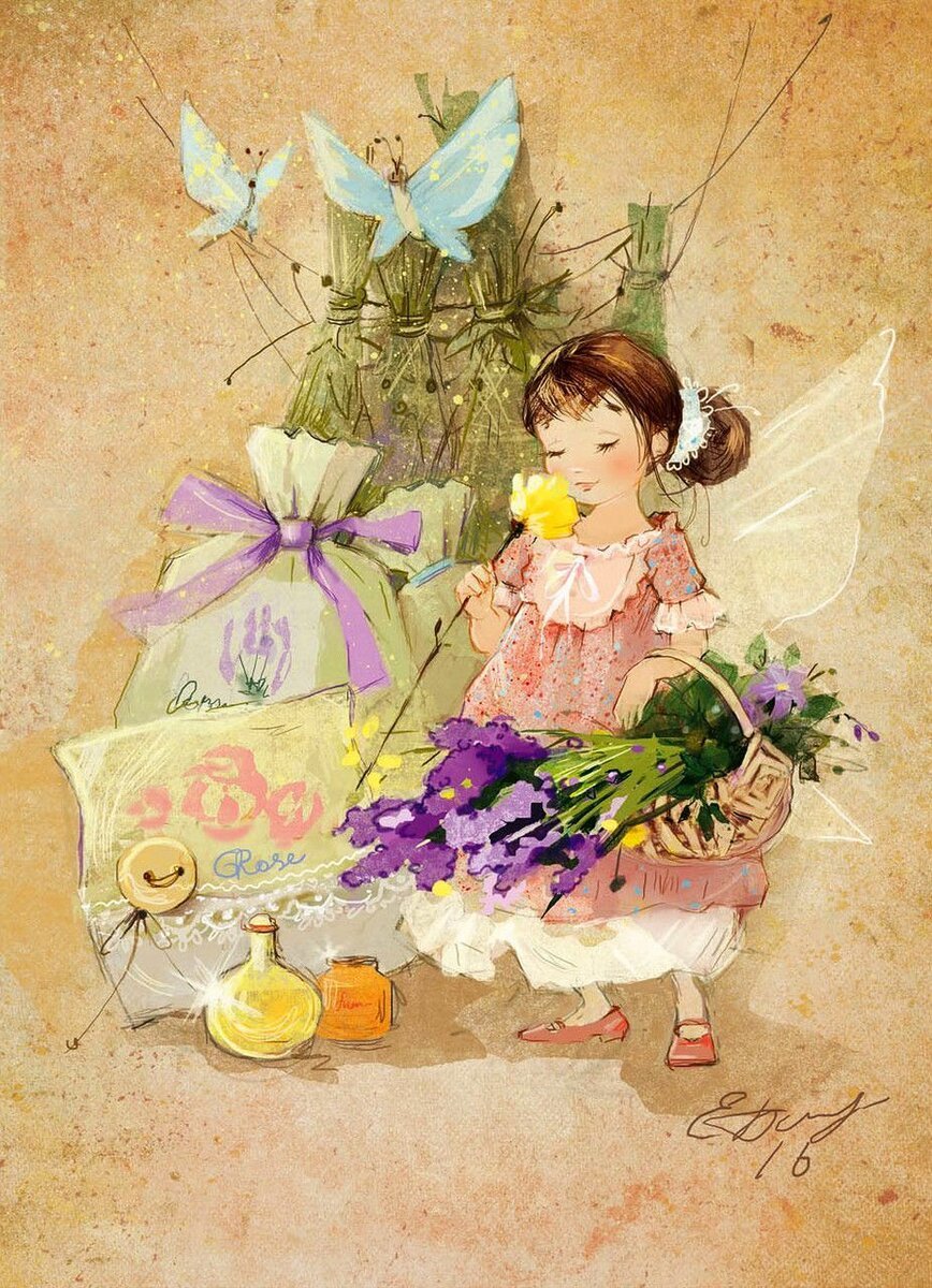 Екатерина бабок иллюстрации феечки
