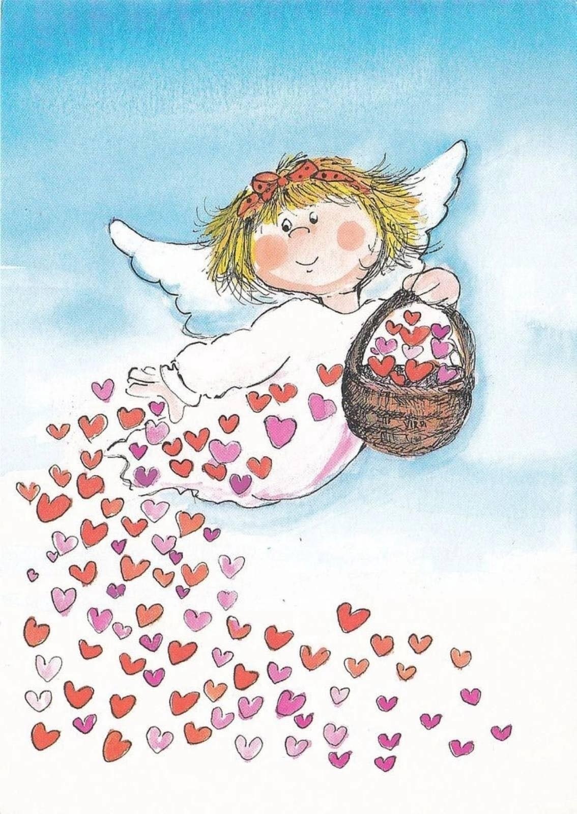 Вирпи Пеккала иллюстрации ангел