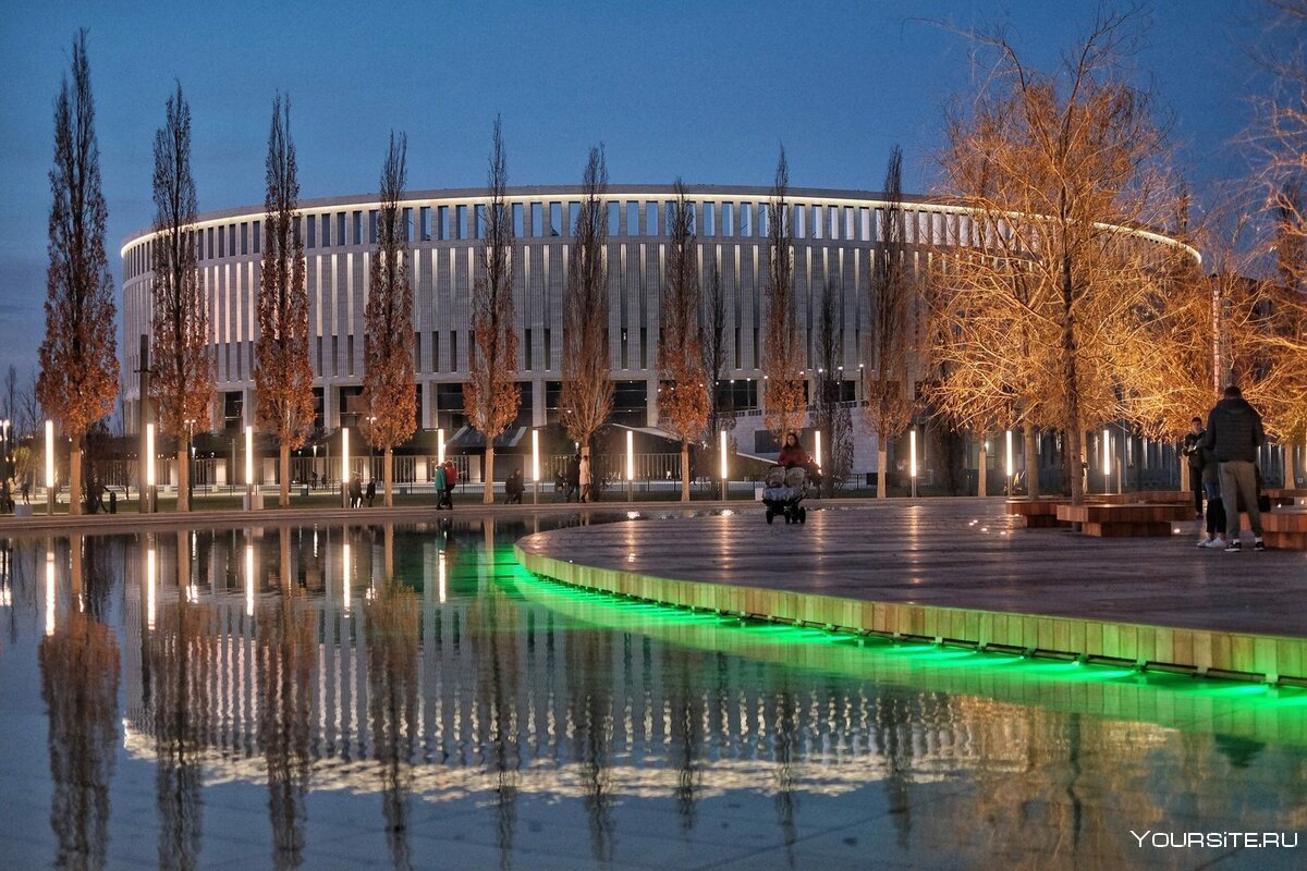 Парк Галицкого в Краснодаре осень